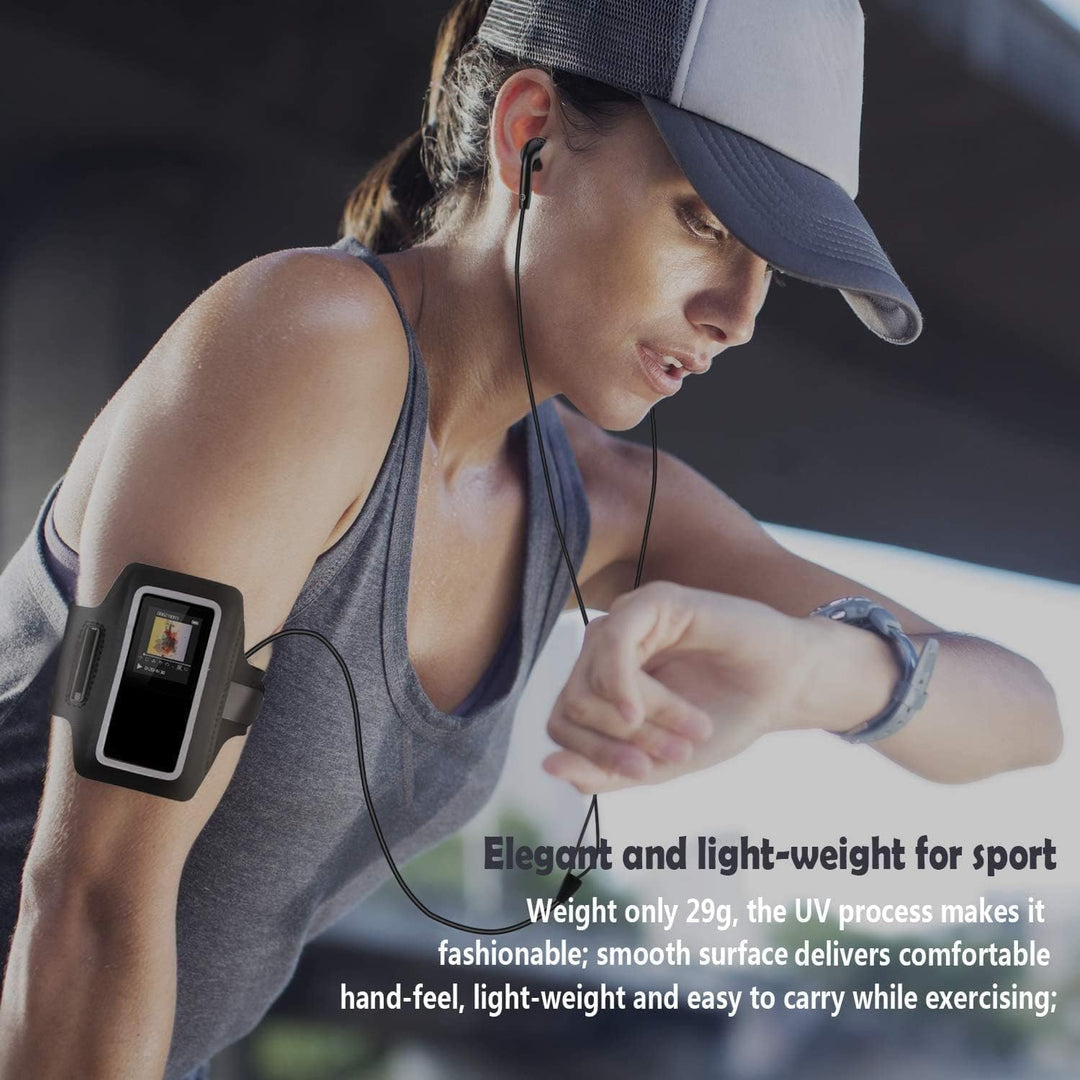 AGPTEK MP3 Player, 16GB verlustfrei MP3 mit 1,8 Zoll Bildschirm, 70 Stunden tragbare Musik Player mi