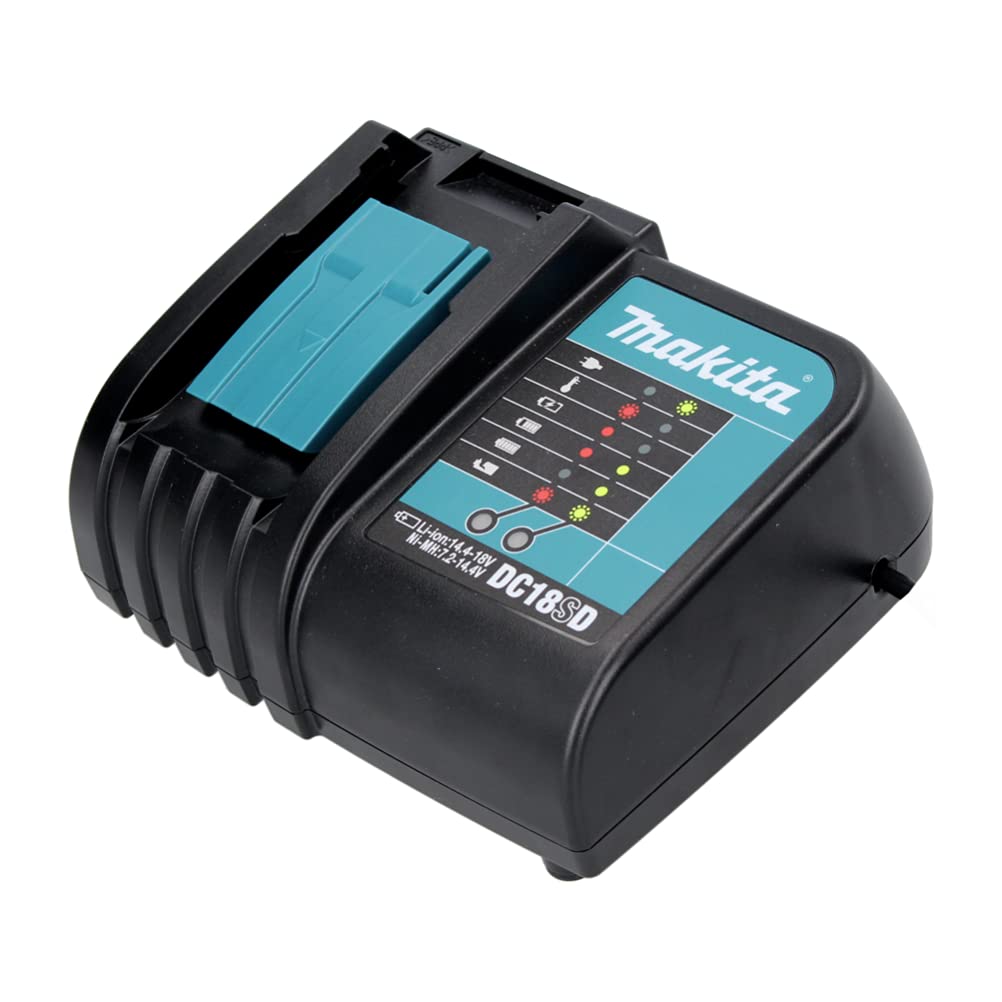 Makita Ladegerät DC 18 SD 7.2V-18V für Li-Ion Akkus