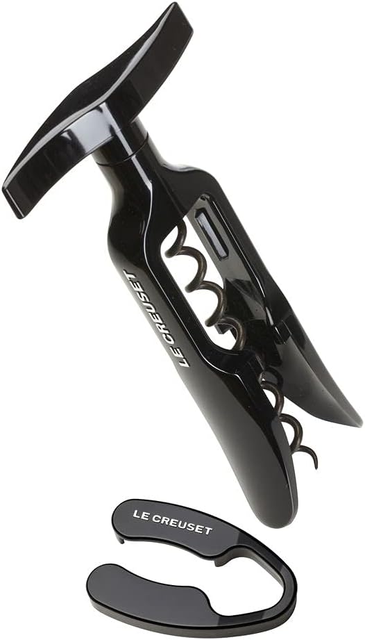 Le Creuset Classic Tischmodell Korkenzieher mit Kapselschneider Geschenkset, GS 100 , Kunststoff, Sc