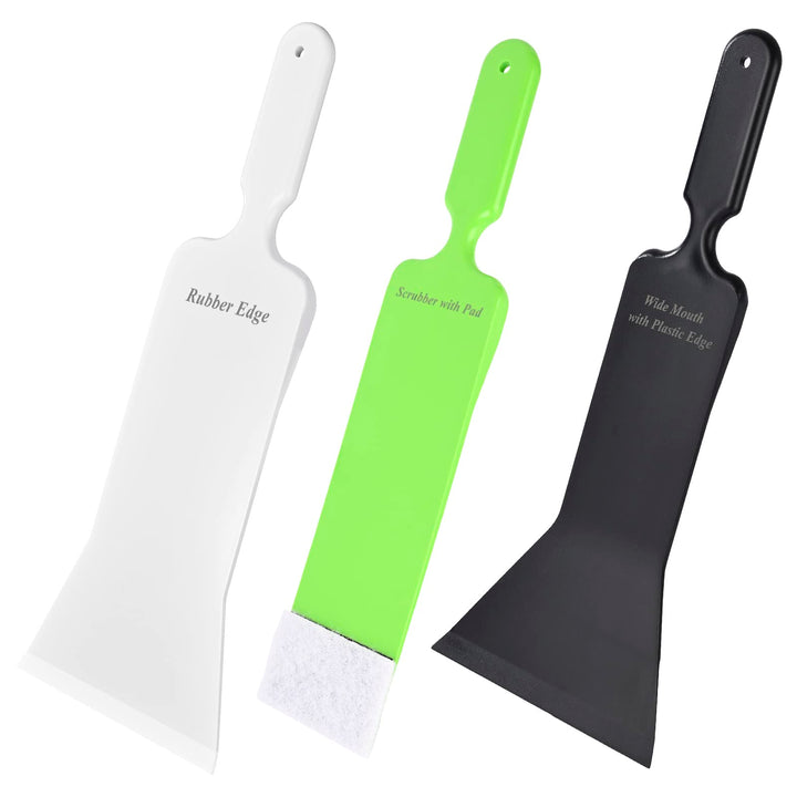 EHDIS Bulldozer Rakel Set, 3 Stück Langer Griff Bulldozer Rakel Kit, für Window Tint, Fenstertönungs