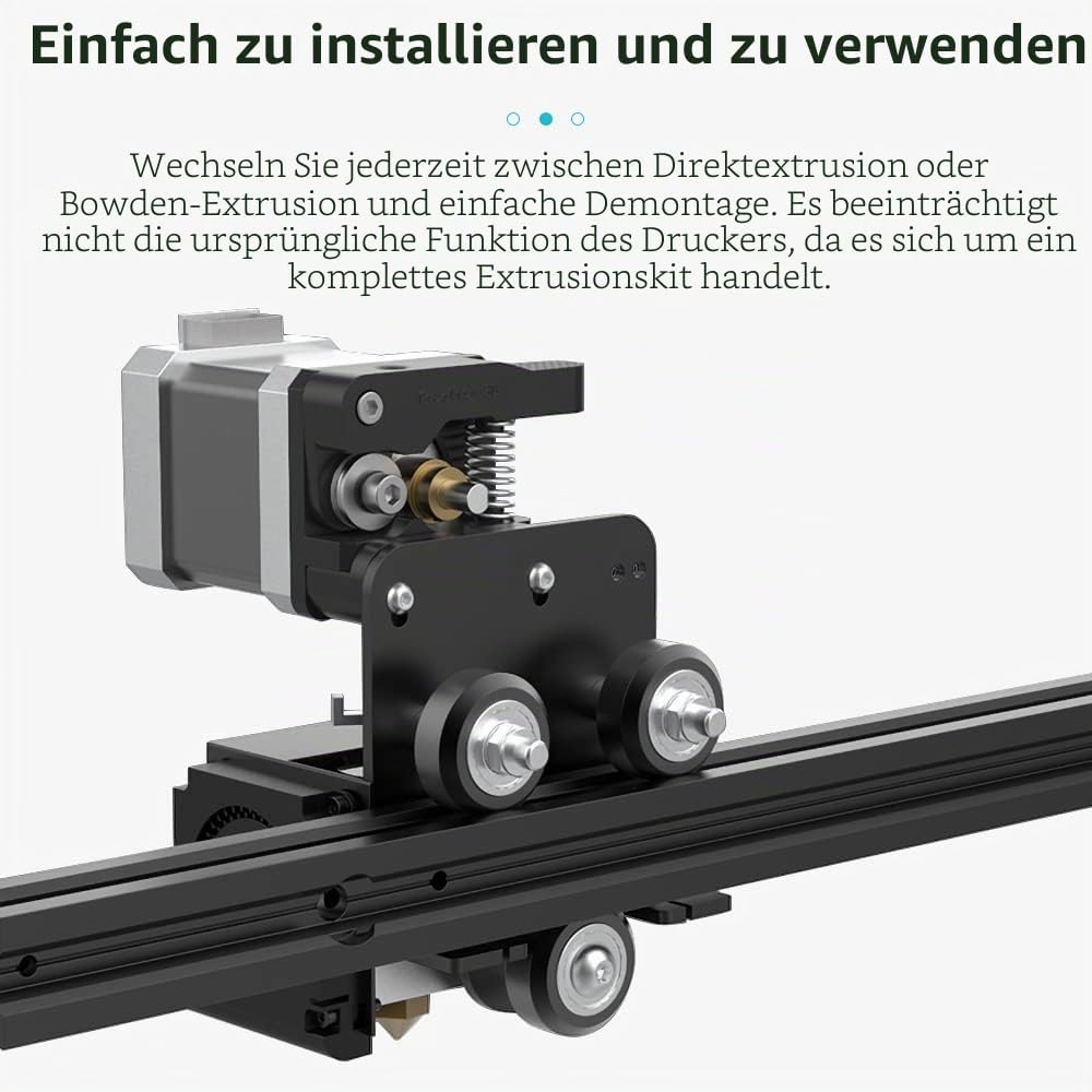 Creality Offizieller Extruder Upgrade-Kit mit Direktantrieb für Ender-3, Ender 3 Pro, Ender 3 V2 3D