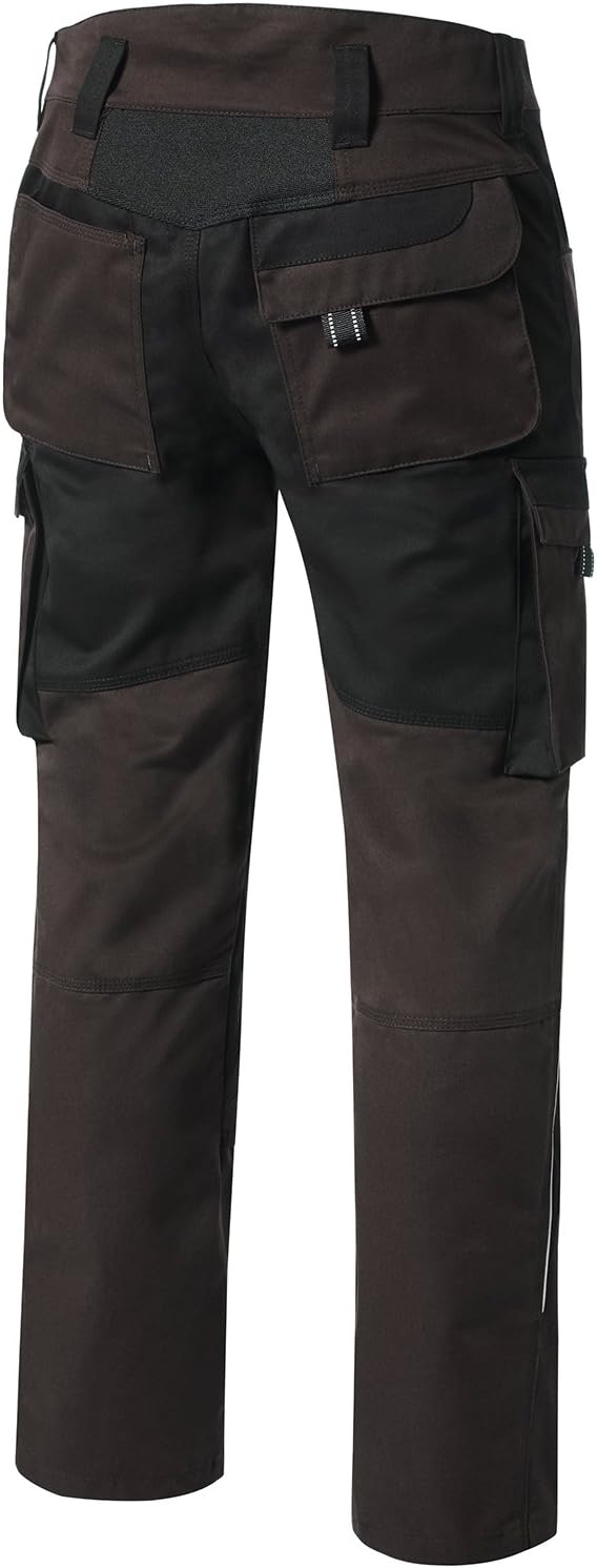 Pionier 5743-44 Damen-Bundhose "Tools", Braun/schwarz, 44 Braun / Schwarz 44, Braun / Schwarz 44