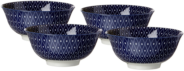 Ritzenhoff & Breker Schalen-Set Royal Reiko, 4-teilig, 15,5 cm Durchmesser, 650 ml, Porzellangeschir