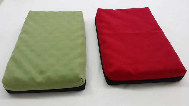 Biona Sitzkissen/Kniekissen aus Viscoschaum (Indoor & Outdoor) rot