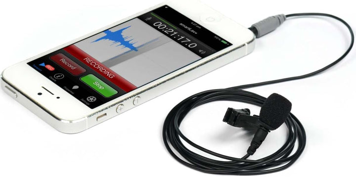 Rode Smartlav+ Lavalier-Mikrofon + SC3 TRS-TRRS Adapter für Kameras und Audiorecorder