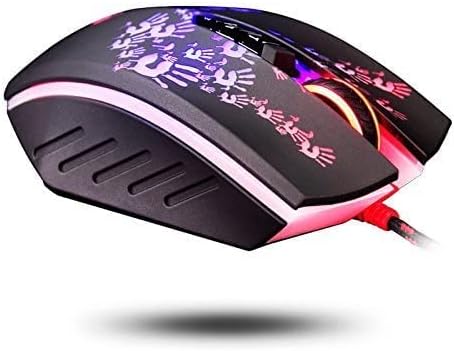 Gaming Mouse, Bloody A60 black Neon Infrared-Micro switch Adjustable 4,000CPI with Advanced weapon t