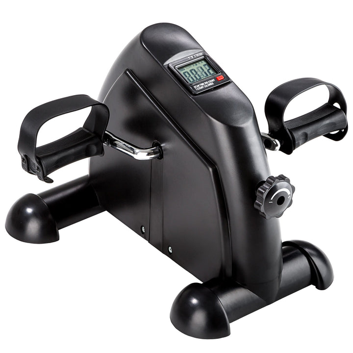 tectake® Pedaltrainer, Mini Heimtrainer Fahrrad, Armtrainer und Beintrainer, Tischfahrrad Deskbike m