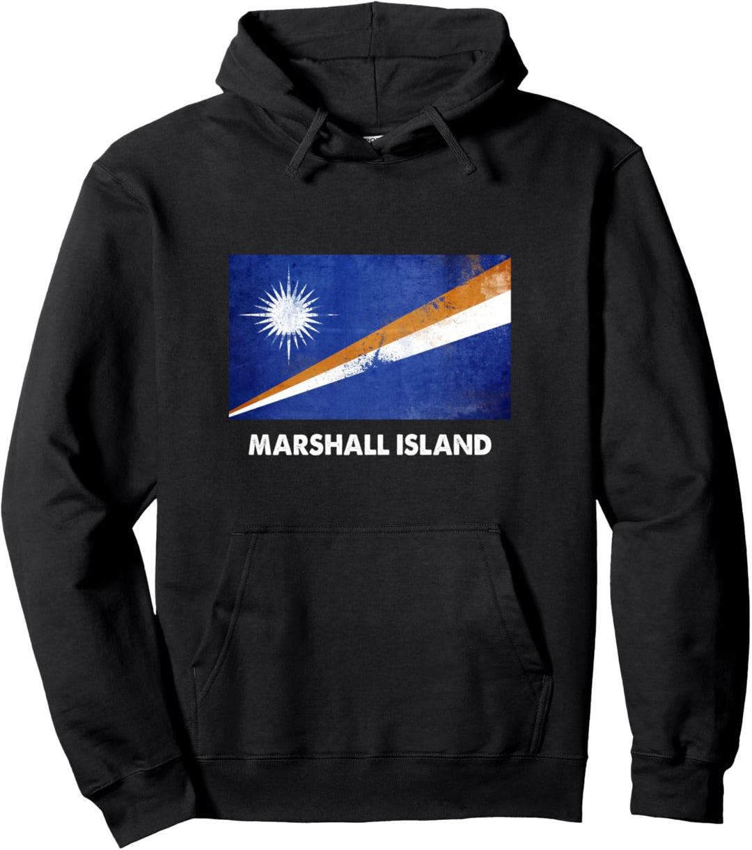 Flagge der Marshall-Insel Marshall Pullover Hoodie