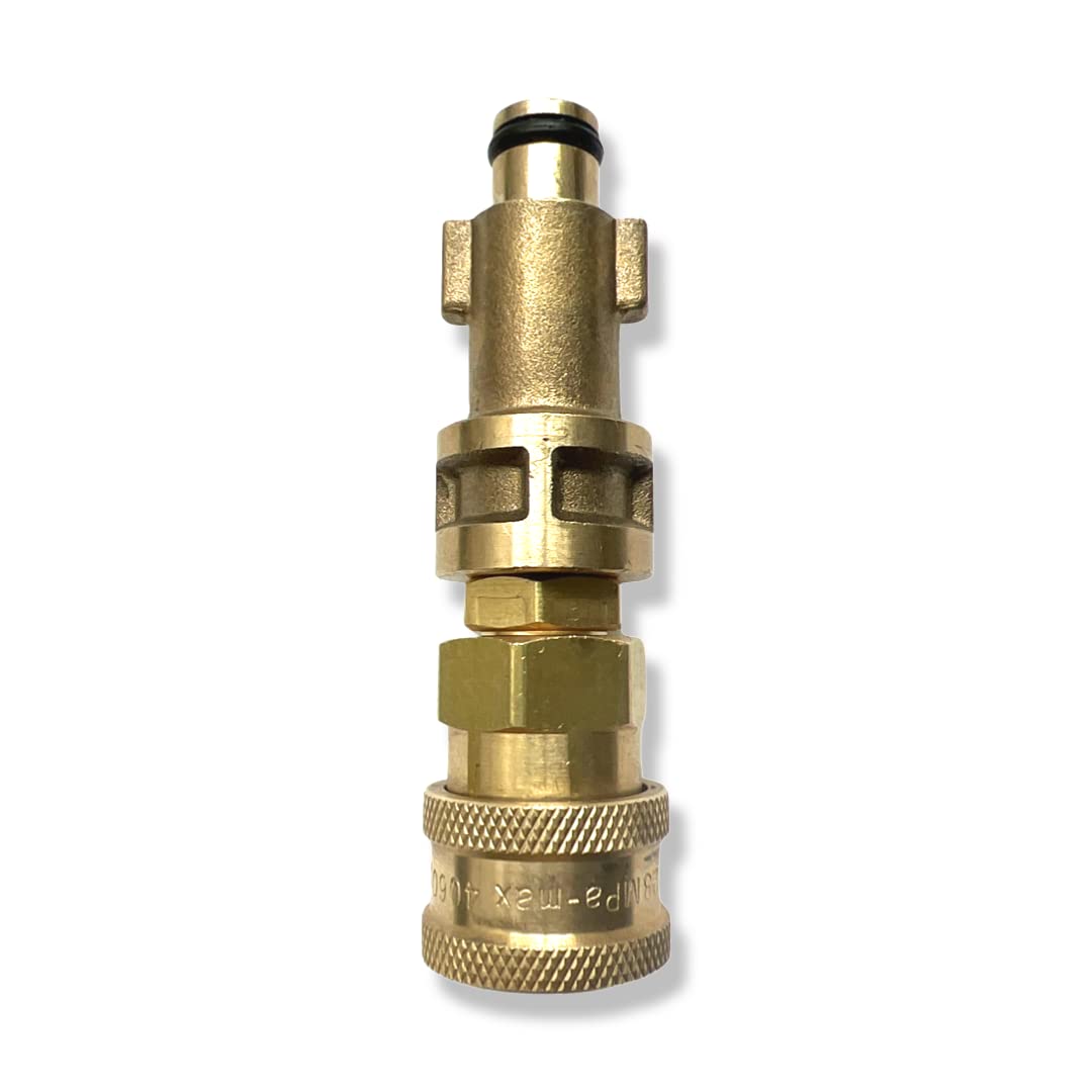 M&M Smartek Schnellkupplungsanschluss Bajonettadapter 1/4" für Hochdruckreiniger wie – kompatibel zu
