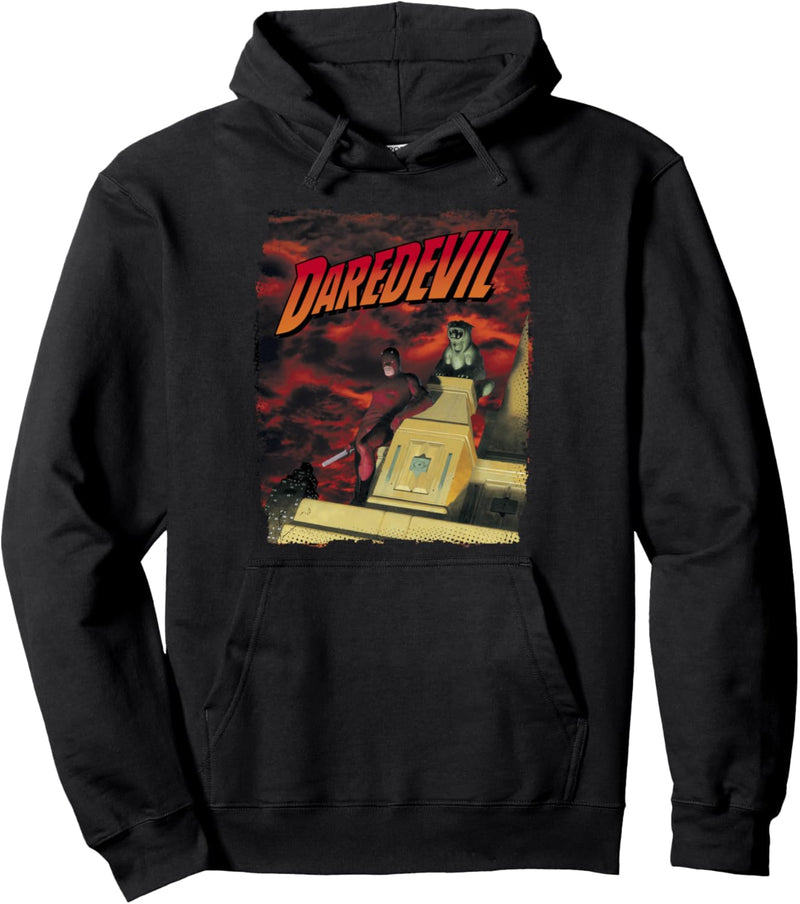 Marvel Daredevil Gargoyle Tower Poster Pullover Hoodie