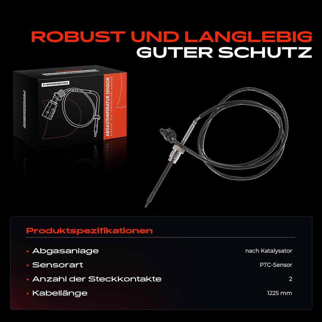 Abgastemperatur Sensor für CLS X218 350 Sprinter 3,5-T Bus/Kasten/Pritsche/Fahrgestell 906 2.2L 3.0L