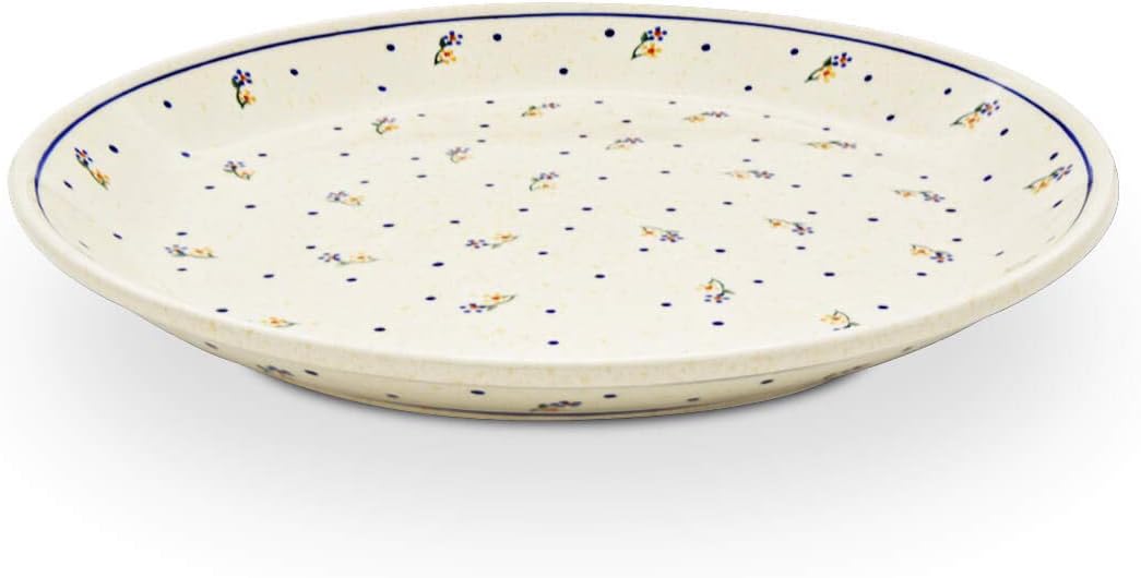 Bunzlauer Keramik Original Kuchenplatte Ø 33,0 cm im Dekor 111