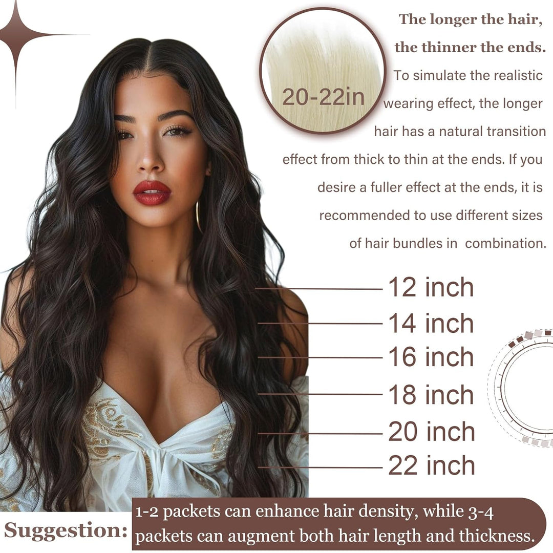 Hetto Clip in Echthaar Extensions Schwarz Echthaar Clip in Extensions Remy Clip in Extensions Haarve