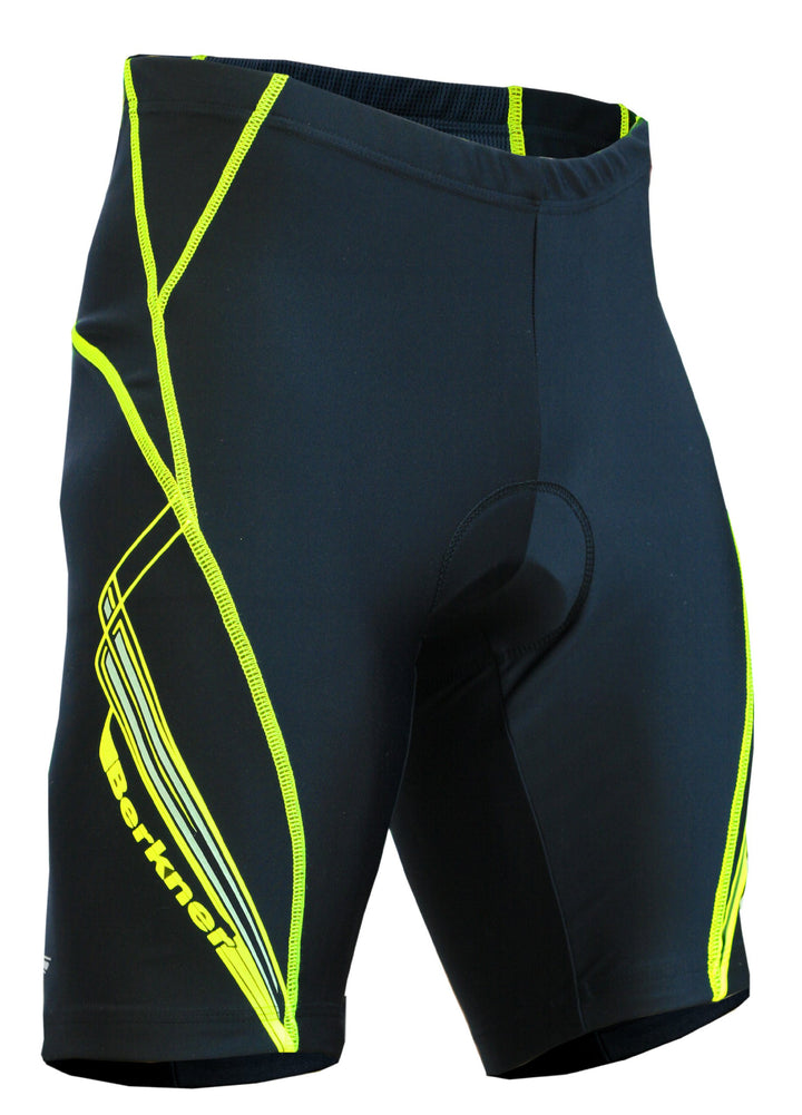 Berkner - Kenn-Plus - Fahrradhose, Bikehose kurz, Radhose in schwarz rot, blau, weiss, neon, orange