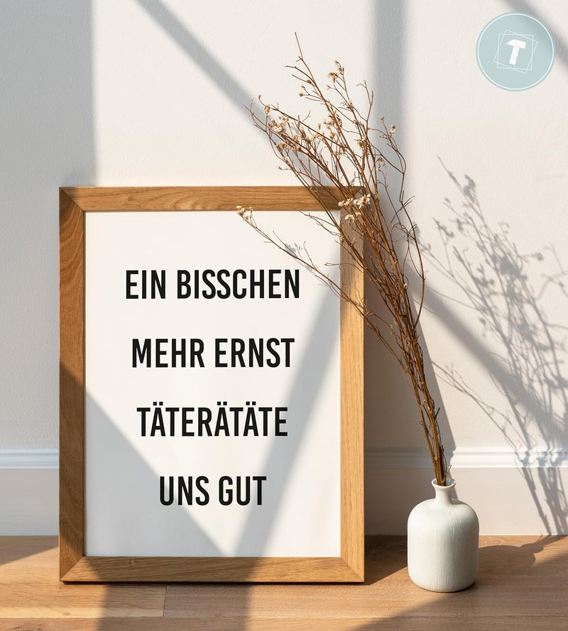 Papierschmiede® Bilder Home XXL Kunstdruck A1 (59,4x84,1 cm) Spruch Poster Zuhause Schrift Bild Wand