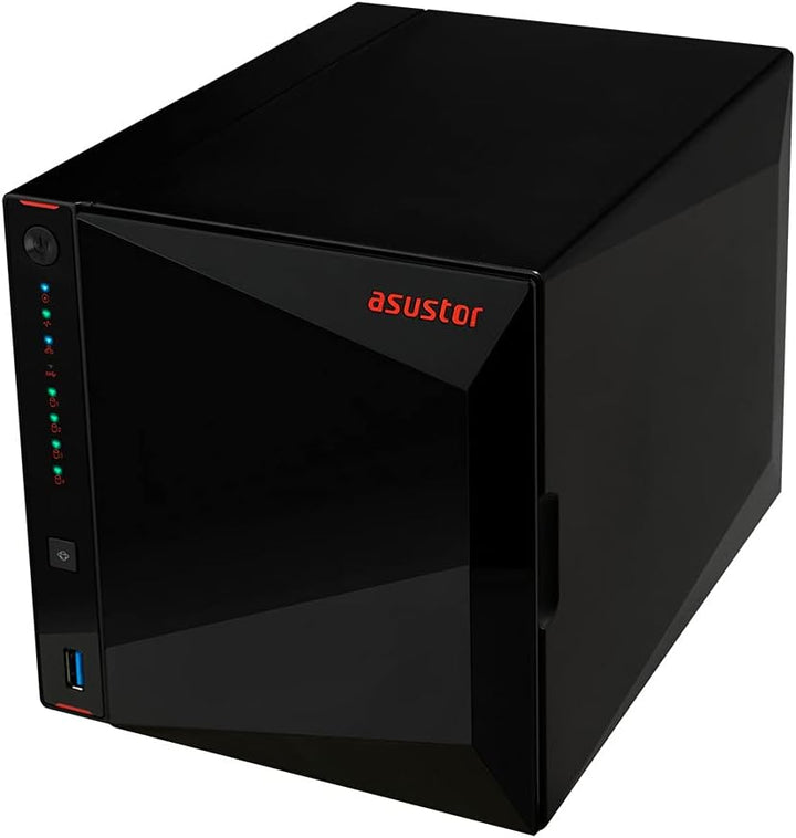 Asustor - WD RED AS5304T/4G/24T-WDRED 24To WD Rot, 24To WD Rot