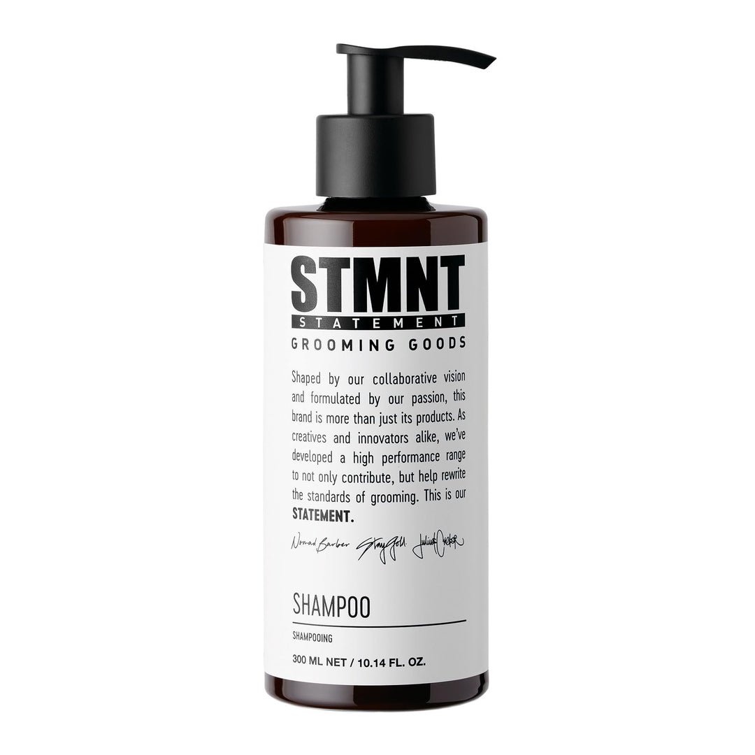 STMNT STATEMENT GROOMING GOODS Shampoo | Mit Aktivkohle & Menthol | Entfernt effektiv Produktablager