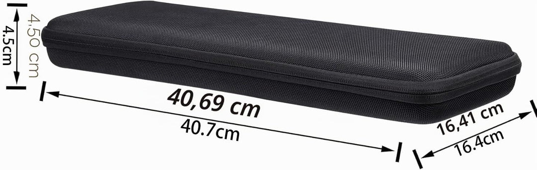 co2CREA Hartschalen-Schutzhülle kompatibel mit Logitech MX Keys Mini Kabellose Tastatur und Anywhere
