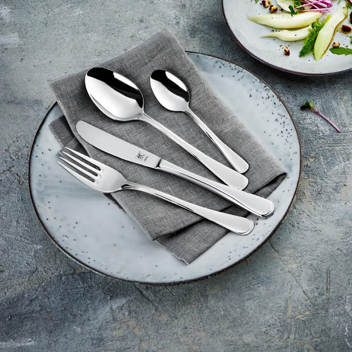 ZWILLING Nottingham Besteckset 68-teilig, Für 12 Personen, Edelstahl, Spülmaschinengeeignet, Silber