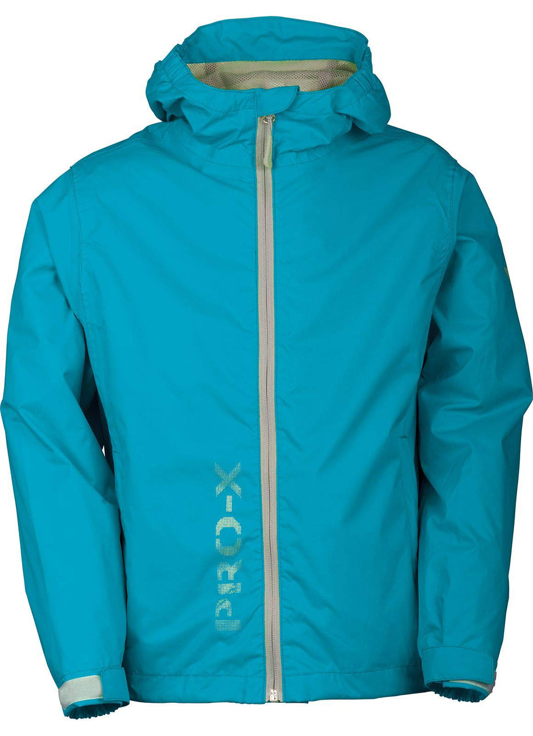 PRO-X elements Kinder Regenjacke FLASHY, Atmungsaktive Windbreaker mit Handytasche, Packsack & Kapuz