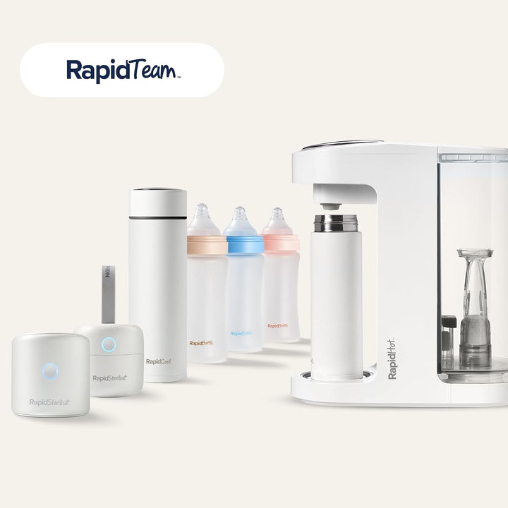 Nuby RapidCool™ – Bereitet die perfekte Babynahrung in nur 2 Minuten zu – Ideal für unterwegs – Enth