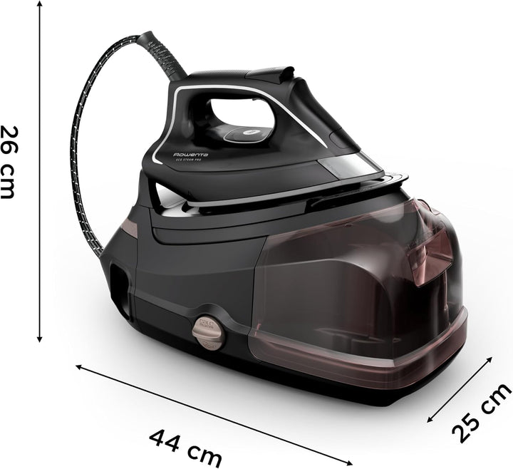 Rowenta Eco Steam Pro, Dampfstoss bis zu 600 g/min, Dampfabgabe bis zu 150 g/min, Energieeinsparung,
