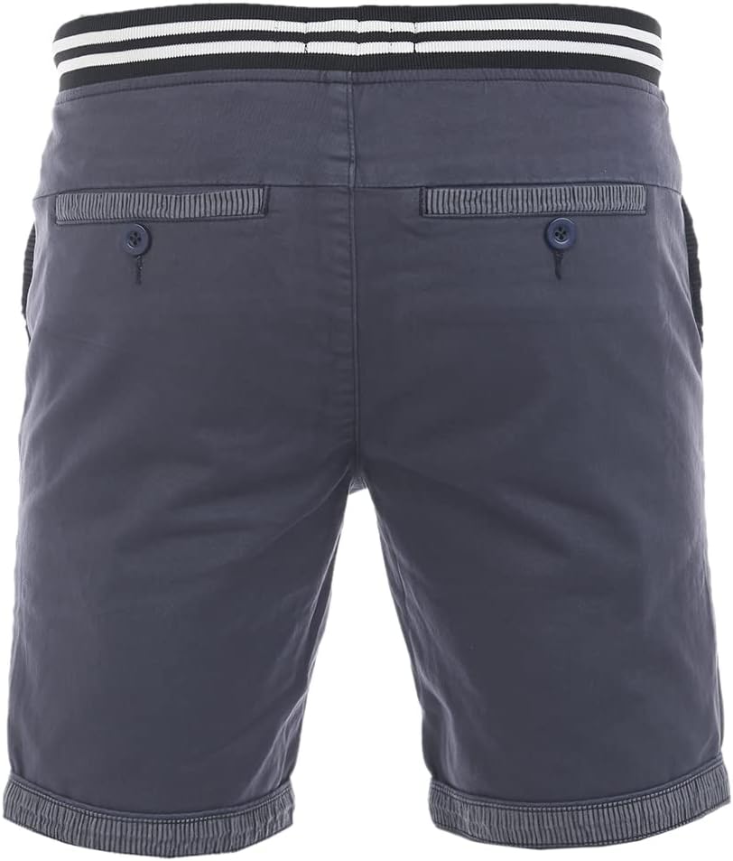 riverso Herren Shorts RIVMichel Kurze Bermuda Hose Regular Fit Sommer Sport Strand Shorts Tunnelzug