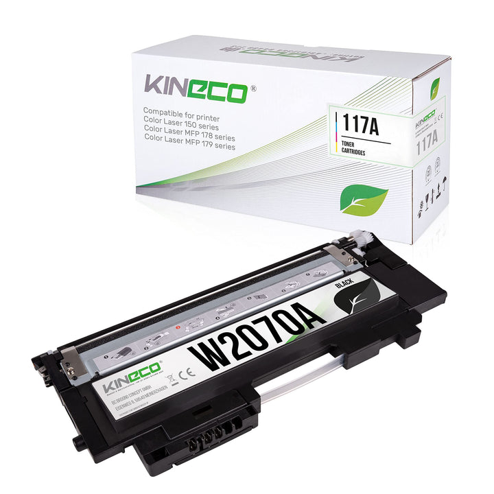 Kineco Toner kompatibel zu HP 117A ersetzt W2070A für HP Color Laser 150a 150nw 178nwg 179fwg