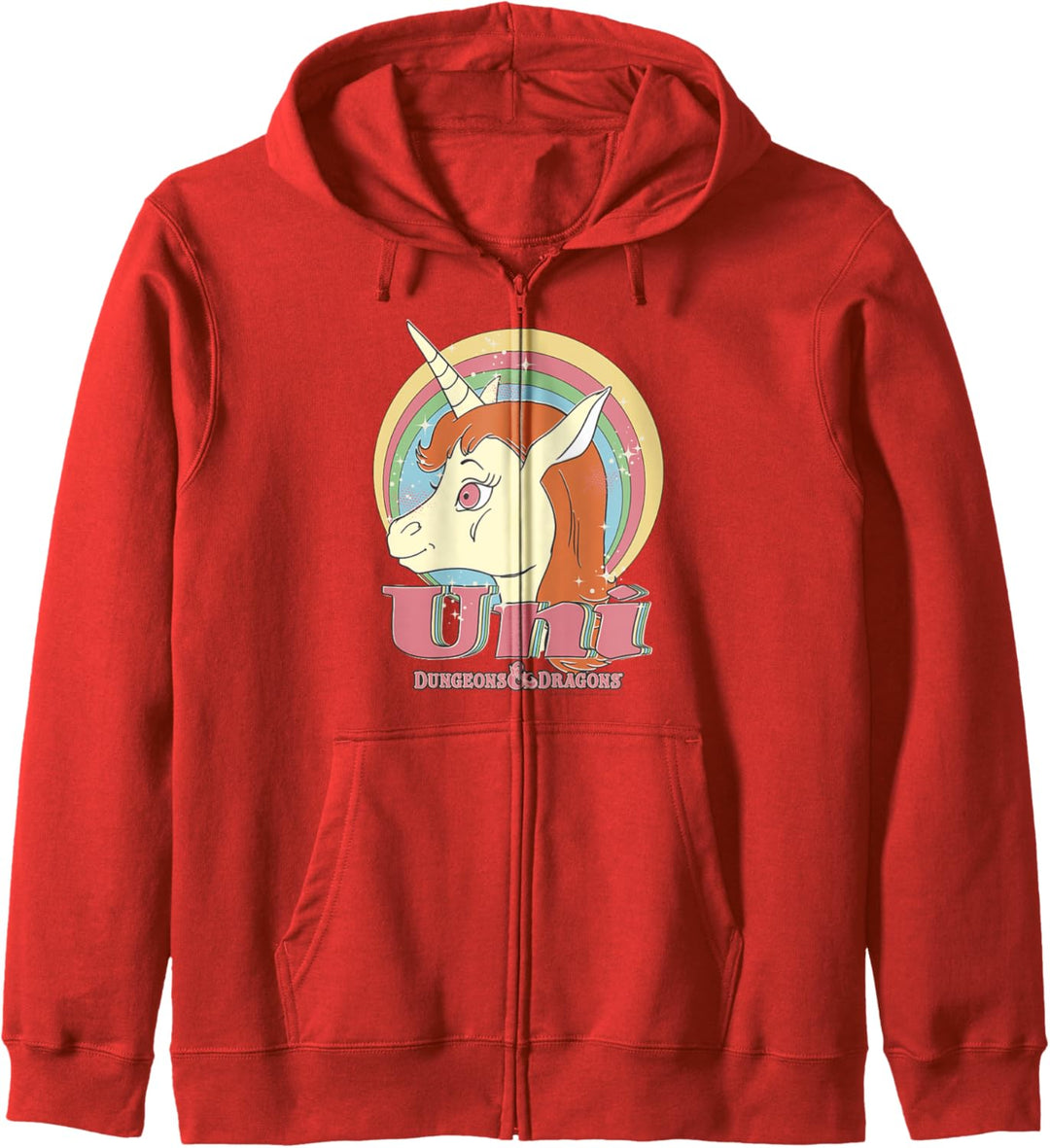 Dungeons & Dragons Uni Rainbow Profile Kapuzenjacke