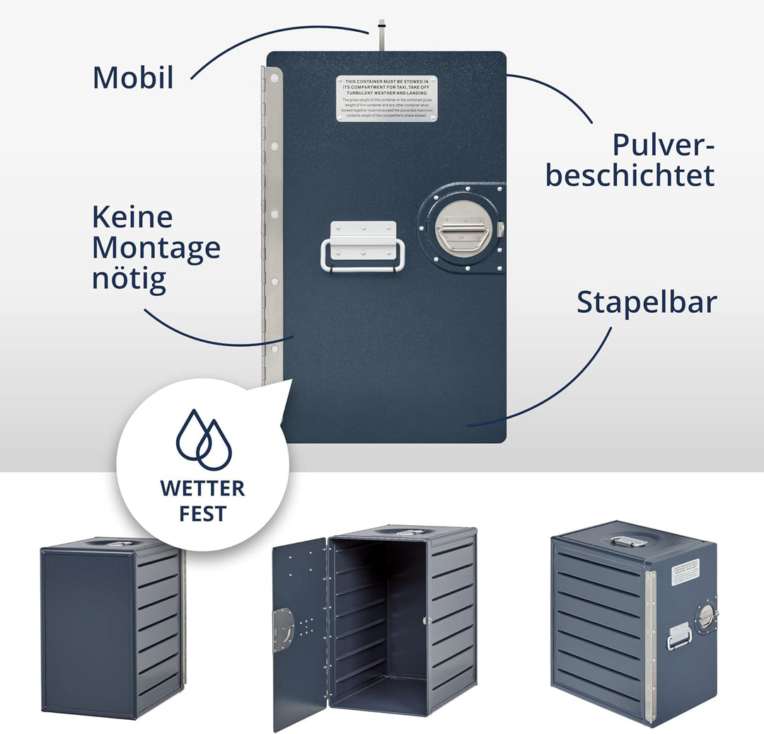 Bord Box XL Farbe BBXL Anthrazit, Norm Atlas, Anthrazit