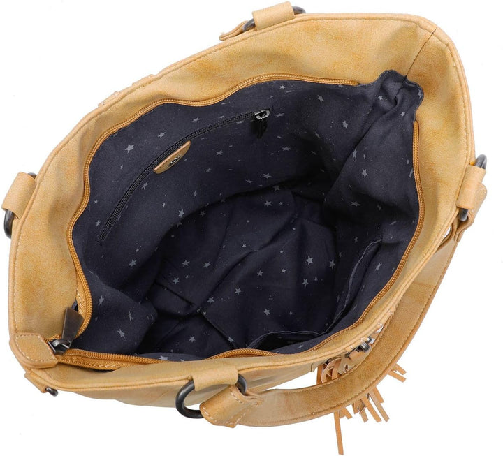 Fritzi aus Preussen Damen Race03 Vintag 463 Honey Mustard Hobo, One Size