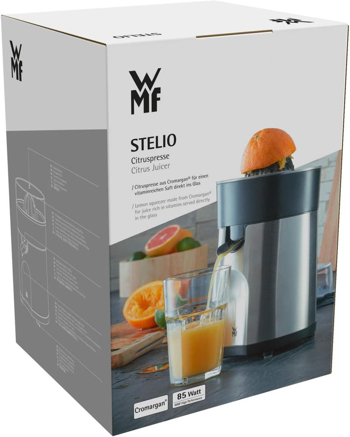 WMF STELIO Citruspresse Cromargan Edelstahl rostfrei spülmaschinengeeignet Silber
