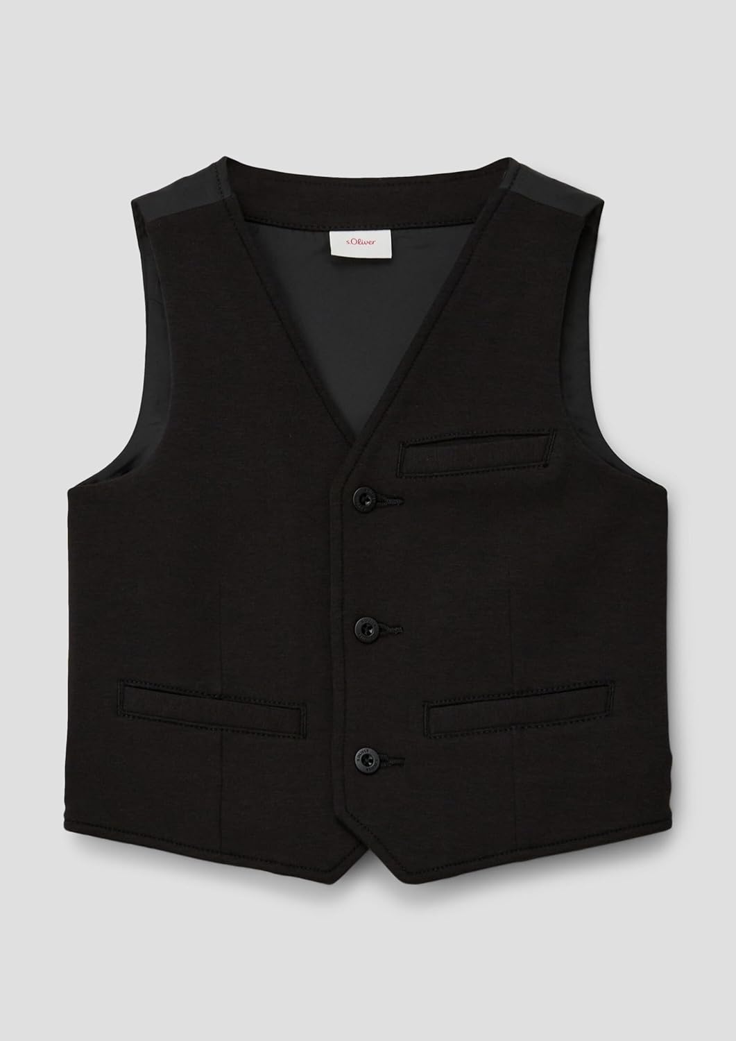 Festliche Weste aus Jersey 110 Schwarz, 110 Schwarz