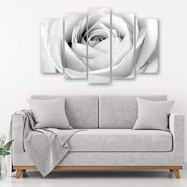 Feeby. Leinwandbild - 5 Teile - Bilder, Wand Bild, Wandbilder, Kunstdruck XXL, 5-Teilig, Typ A, 150x