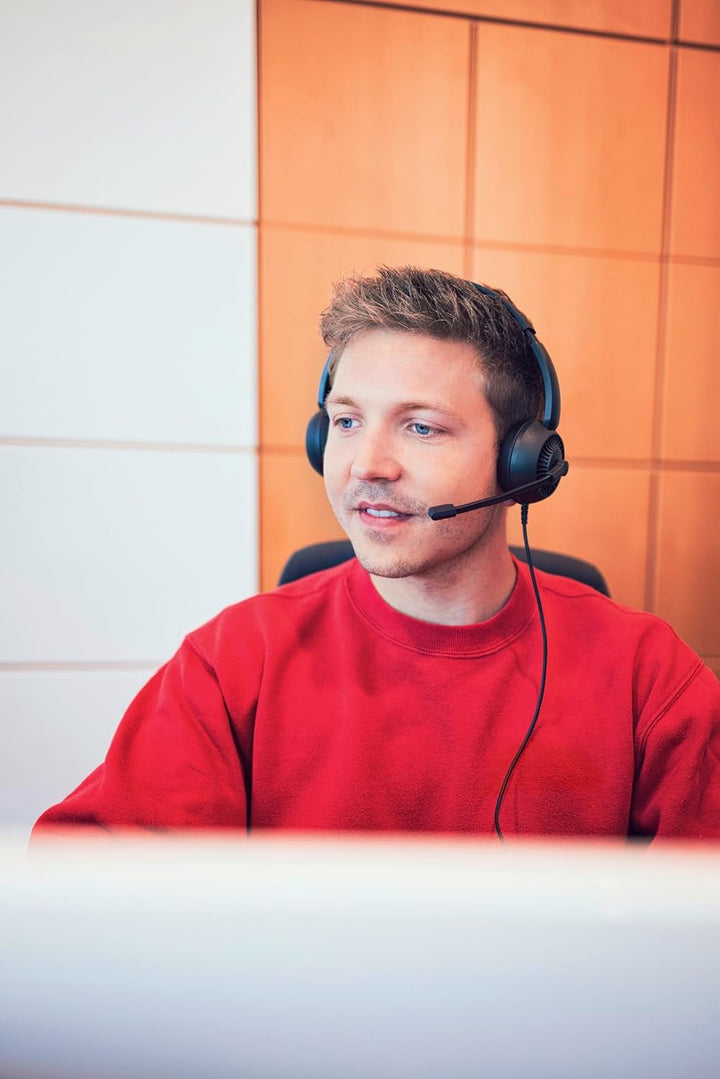 Speedlink METIS USB Stereo-Headset – leichtes Headset kabelgebunden mit Mikrofon und Kabelfernbedien