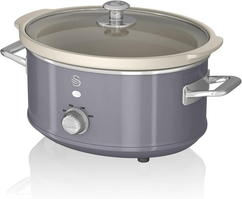 Swan 3,5l Retro Kocher, grau