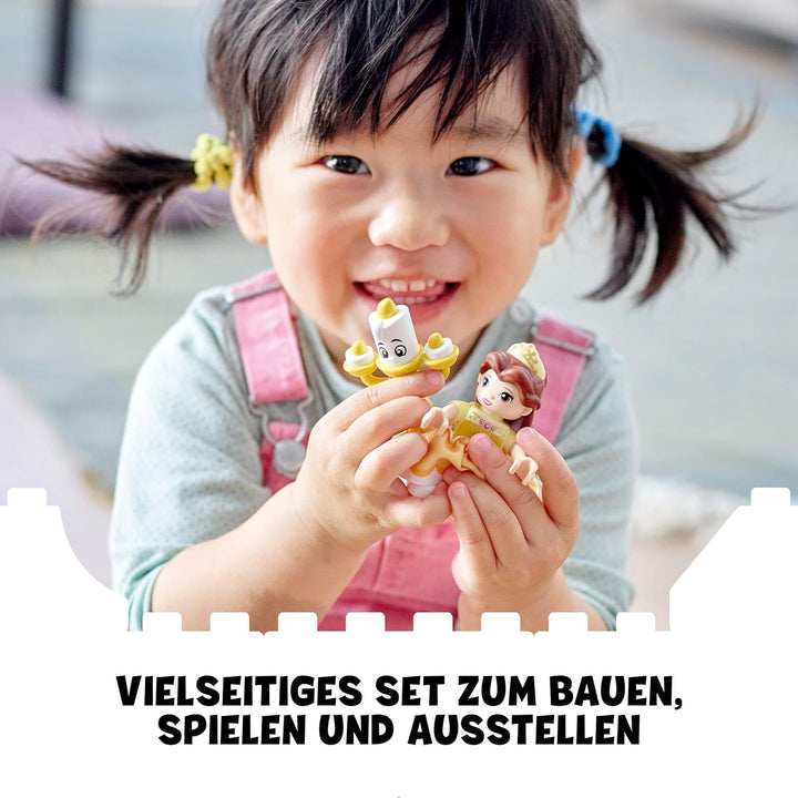 LEGO 10960 DUPLO Belles Ballsaal, Die Schöne und das Biest, Schloss und Prinzessinnen-Spielzeug für