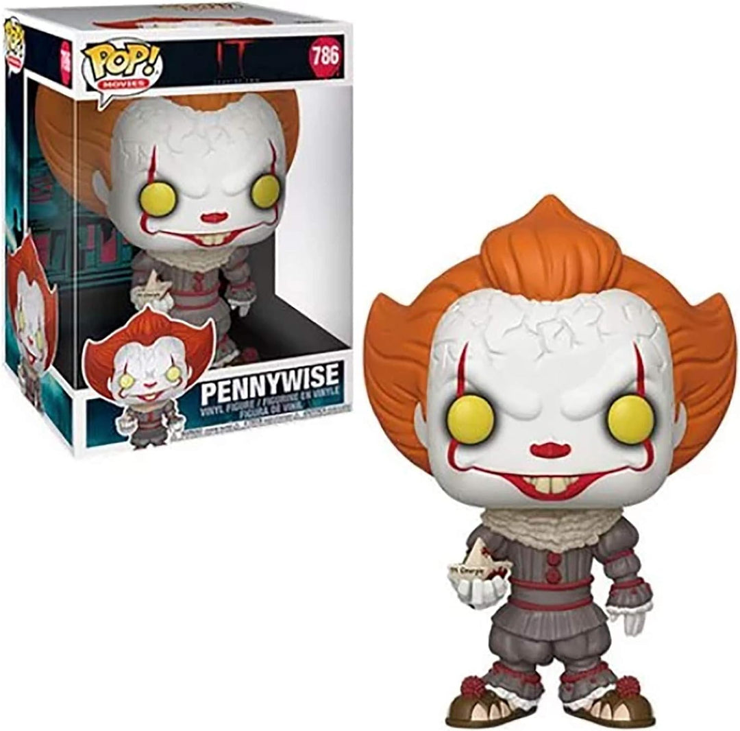 Funko Pop! Movies: IT: Chapter 1-10" Pennywise mit Boat - IT 2017 - Vinyl-Sammelfigur - Geschenkidee
