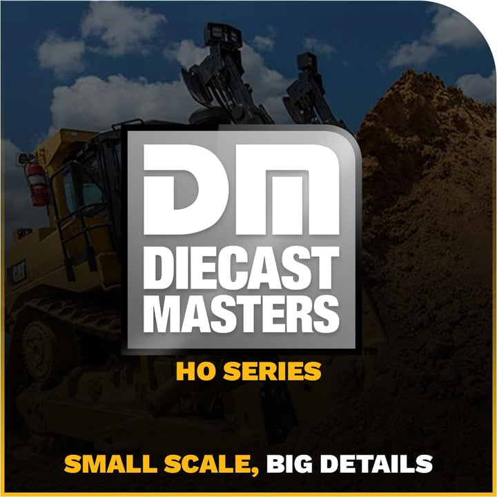Diecast Masters 85209 - Caterpillar Kettendozer D9T, detailgetreues H0 CAT Baufahrzeug in Metallbox,