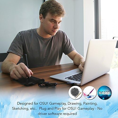 XP-Pen G430S 4x 3 Zoll Grafiktablett OSU! Spielen Pen Tablet Stift Tablett 8192 Druckempfindlichkeit