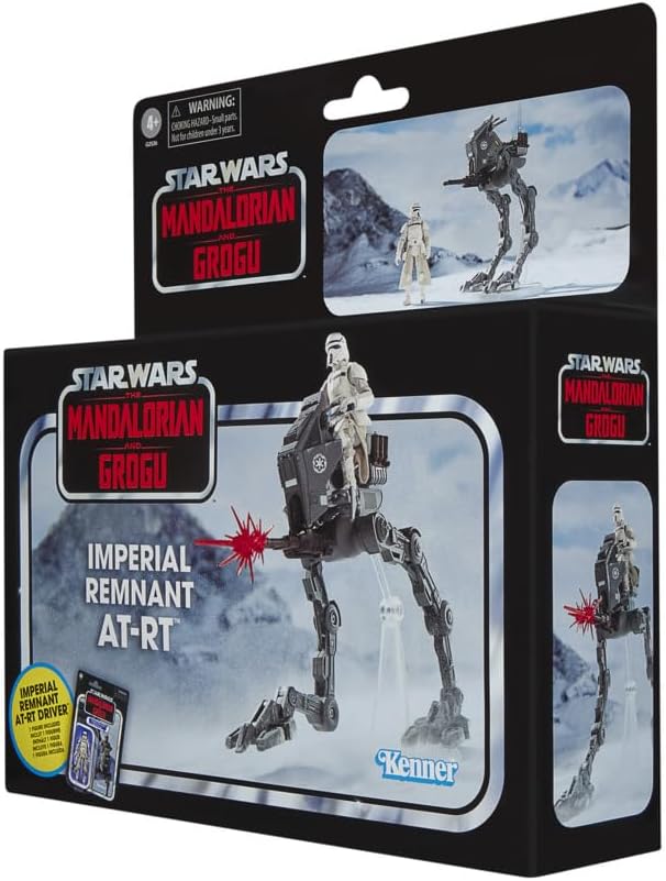 Star Wars The Vintage Collection Restimperium AT-RT, The Mandalorian & Grogu Premium Fahrzeug mit Ac