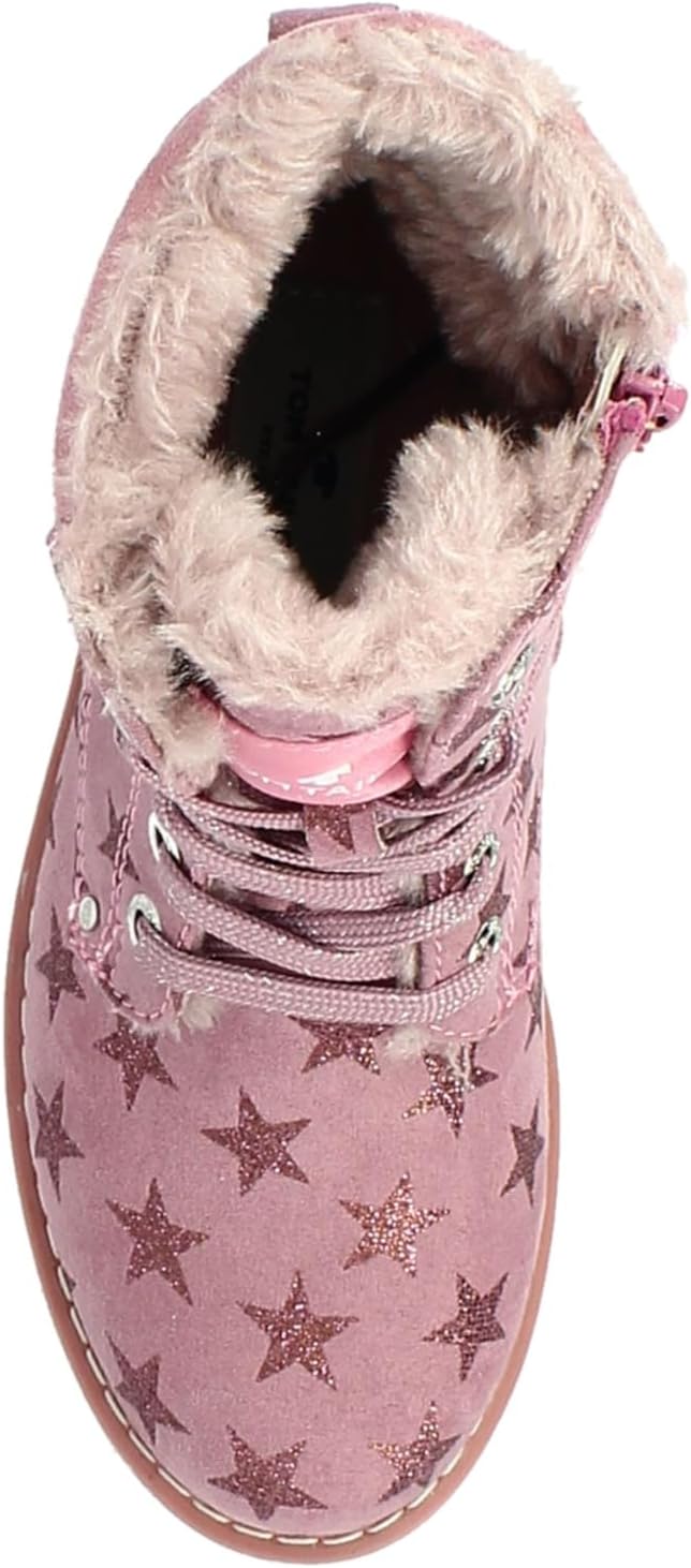 TOM TAILOR Mädchen 4270814 Halblange Stiefel 26 EU Old Rose, 26 EU Old Rose