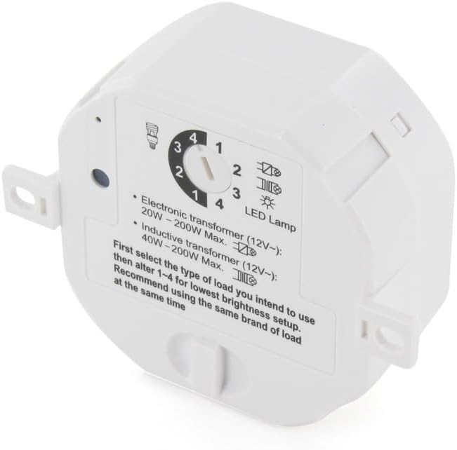 Chacon 54524 Modul Dimmer 200 W, Weiss