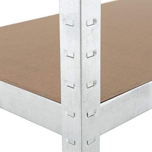 Werkbank, 170 x 75 x 30 cm 5 Ebenen verstellbare Regale, höhenverstellbar, DIY-Werkbank Werktisch Ar