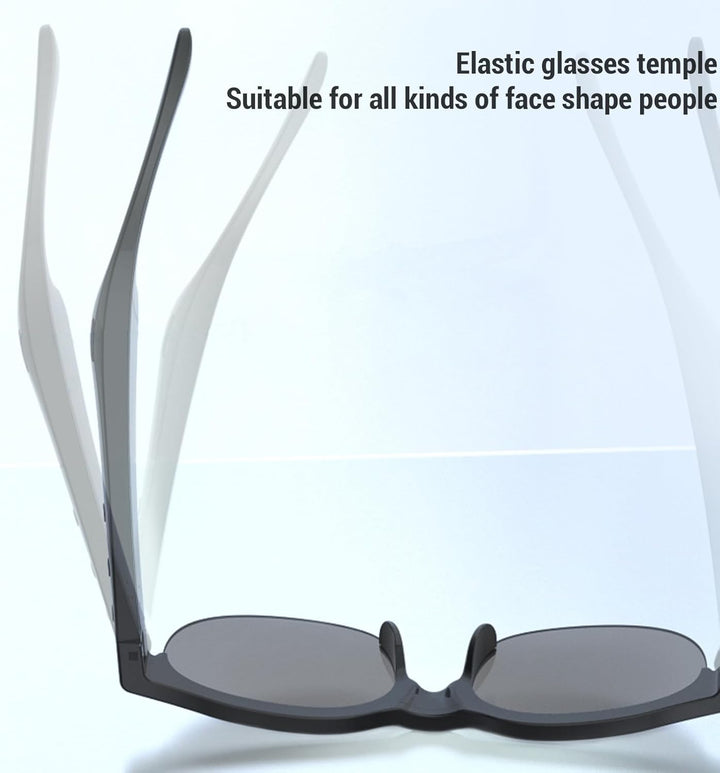 Smart Bluetooth Sunglasses, Wireless Sound Sunglasses, Built in Mic Music Sunglasses, 140 Languages