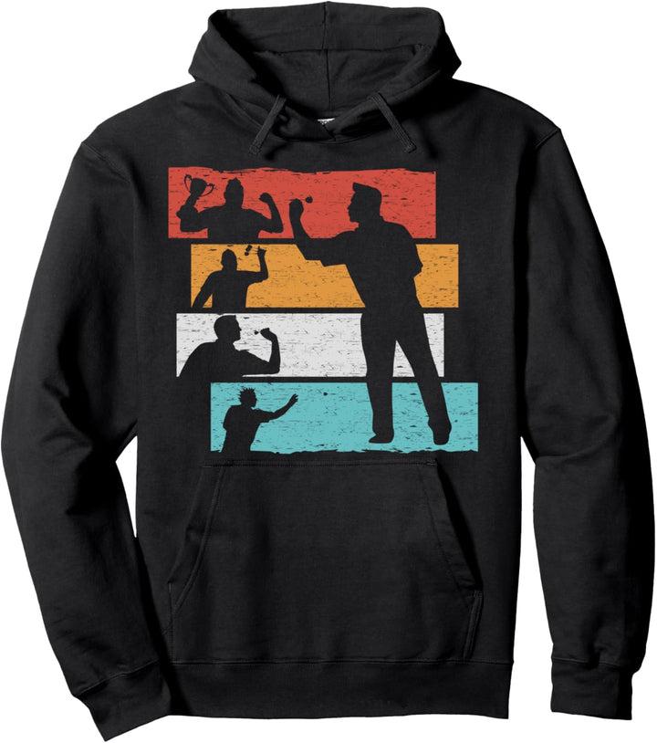 Dart Dartspieler Darter Darts Männer Pullover Hoodie