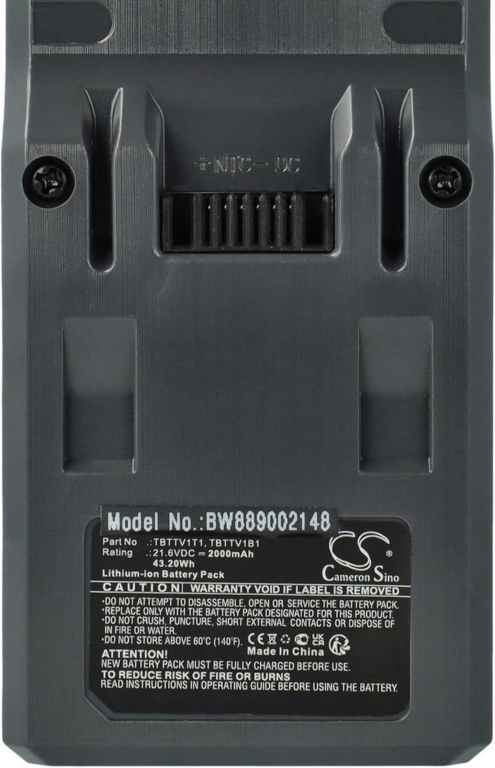 vhbw Akku Ersatz für Kärcher 2.863-362.0 | 9.754-766.0 für Staubsauger (2000 mAh, 21,6 V, Li-Ion)