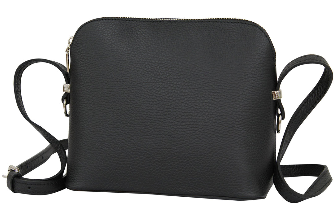 AMBRA Moda Italienische Ledertasche Damen Handtasche Umhängetasche Schultertasche Leder Tasche klein