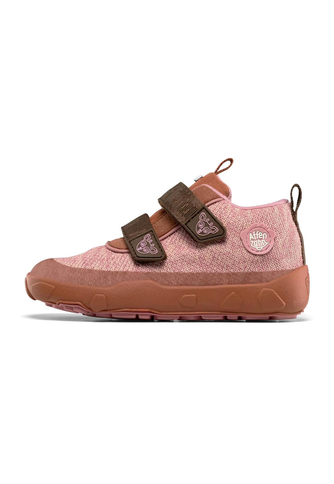 Affenzahn Barfussschuh Leder Buddy mit Klettverschluss Weich rutschfest Flexibel Reflektierend für J