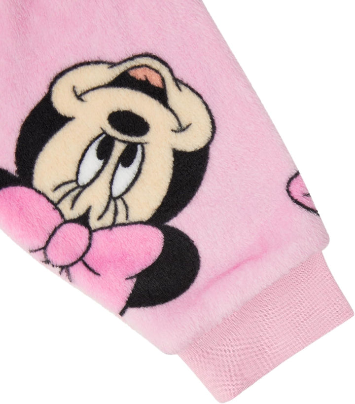 Disney Minnie Maus - Decke Hoodie Kinder Fleece Übergrösse Kapuzenpullover Mädchen 3-4 Jahre, 3-4 Ja